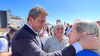 Sergio Massa, junto a Adriana Nazario, en una gira de campaña nacional por Río Cuarto.