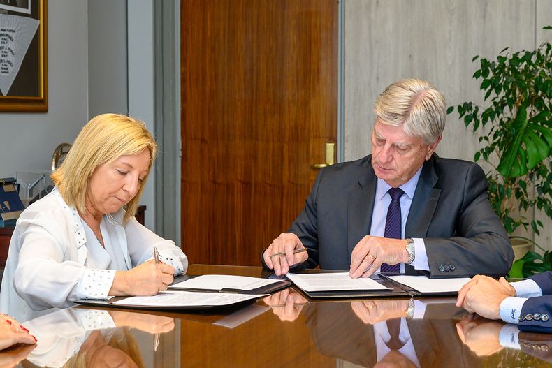 Marita Mac Allister y Sergio Ziliotto. 