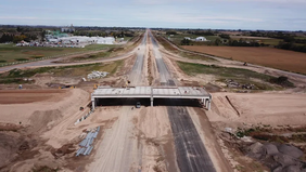 Intendente cuestiona a Milei por la paralización de obras en la ruta 7