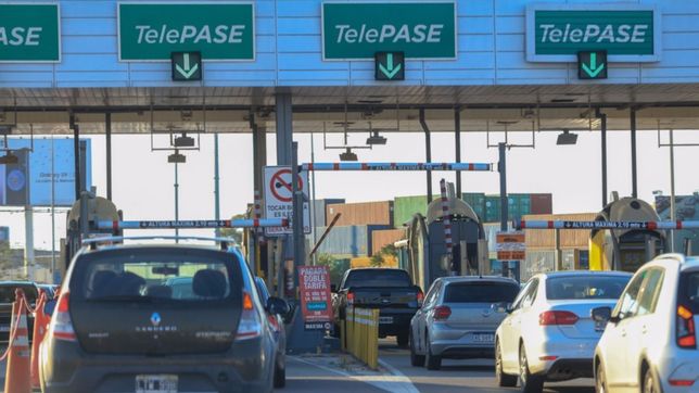 los peajes de las autopistas portenas aumentaran un 55%