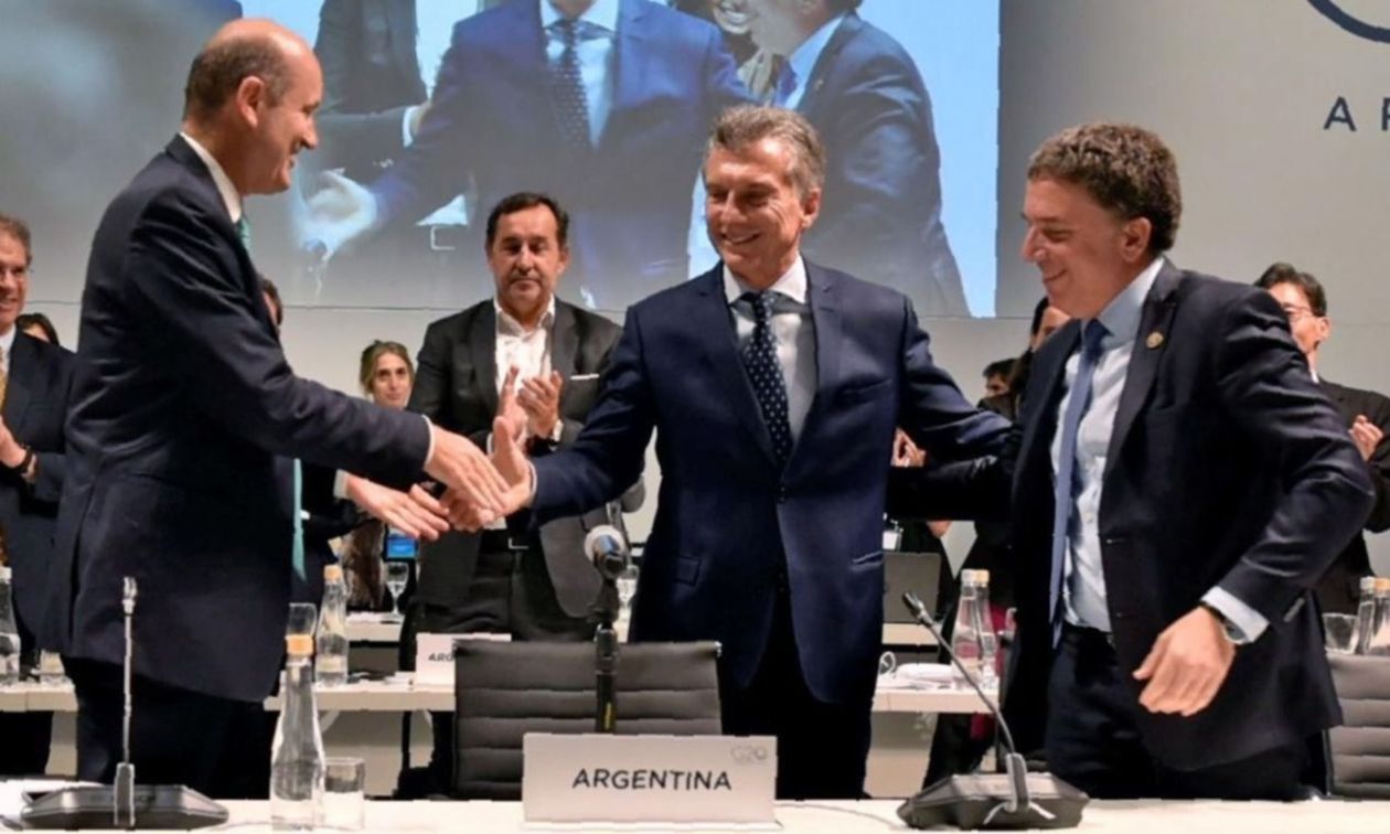 Sturzenegger Macri Dujovne FMI