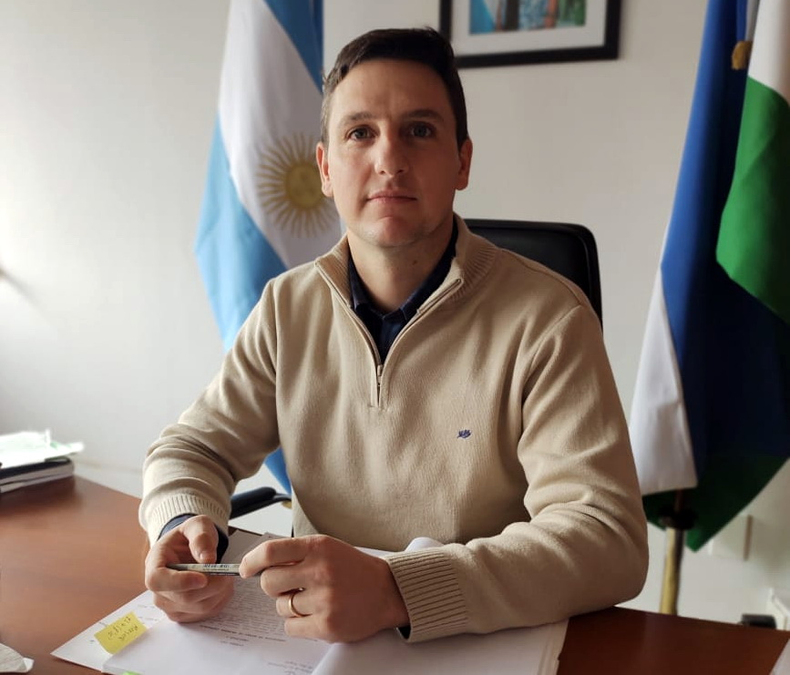 Joaquín Aberastain Oro,&nbsp;funcionario de Alberto Weretilneck (Río Negro).