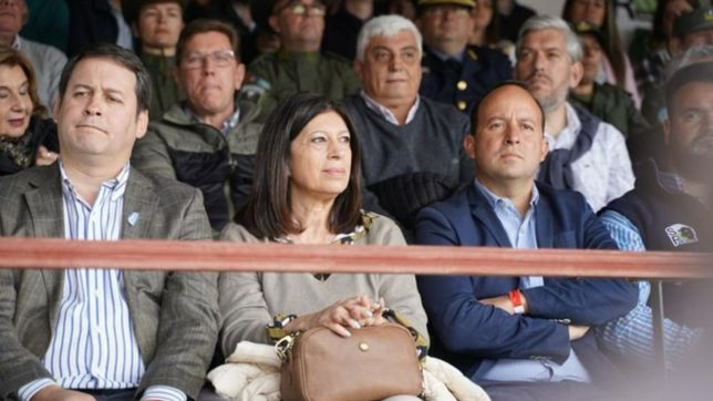 en modo candidata, garcia se expande hacia el campo y el interior