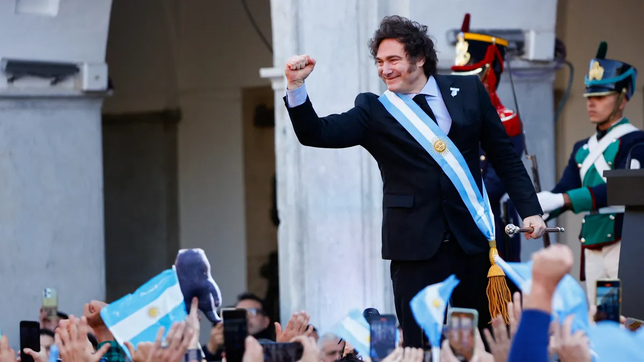 Presidente Javier Milei. 