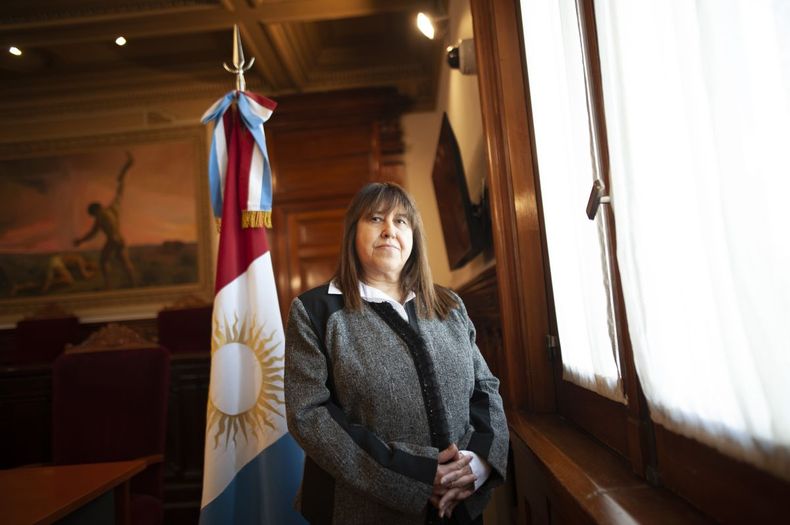 Eve Flores, presidenta de la Asociación de Mujeres Juezas de Argentina