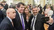 Nicolás Posse,&nbsp; con el senador&nbsp; Bartolomé Abdala.&nbsp; Volvieron a pedirle que exponga sobre el decretazo.&nbsp;