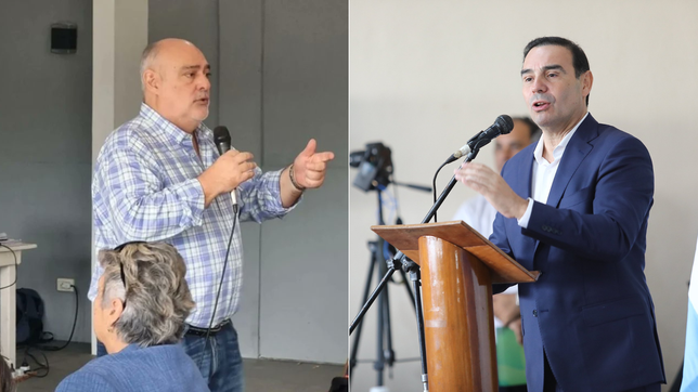 Ricardo Colombi y Gustavo Valdés, los protagonistas de la interna en la UCR de Corrientes.