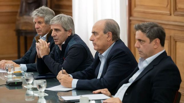 Advertencia de Toto Caputo a gobernadores