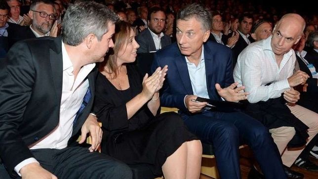 recluido en olivos, macri analiza cambios con pena, larreta y vidal