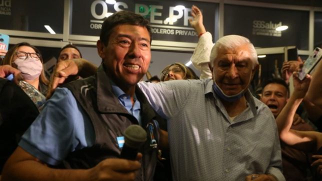 Marcelo Rucci y Guillermo Pereyra, el binomio que capitanea el gremio petrolero de la Patagonia norte.