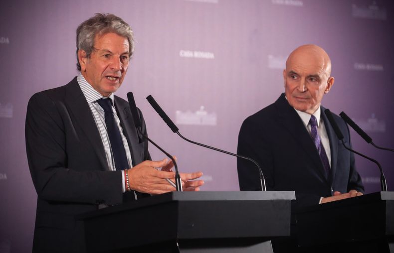 Juan Pazo, extitular de ARCA, y José Luis Espert presentaron el año pasado el proyecto de 