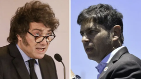 Milei y Kicillof, dos enemigos unidos por un conflicto