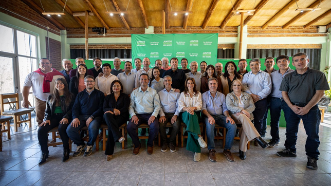 Los intendentes de Juntos Somos Río Negro tienen la misión de lograr bancas para el Senado.