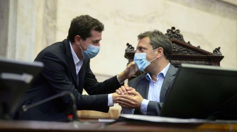 Sergio Massa y Eduardo De Pedro