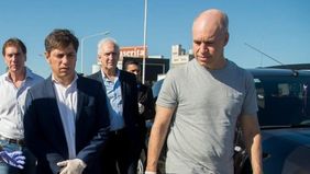 Una biletaral Kicillof - Larreta remendó la paz en medio de la guerra