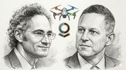 Peter Thiel y Alexander Karp, los ingenieros del caos de Donald Trump y Javier Milei