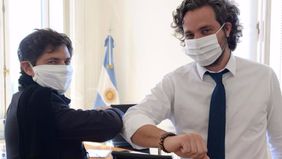 Kicillof y Cafiero anuncian los testeos masivos en los barrios populares