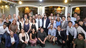 Rodrigo de Loredo, legisladores y autoridades de la UCR de Córdoba&nbsp;