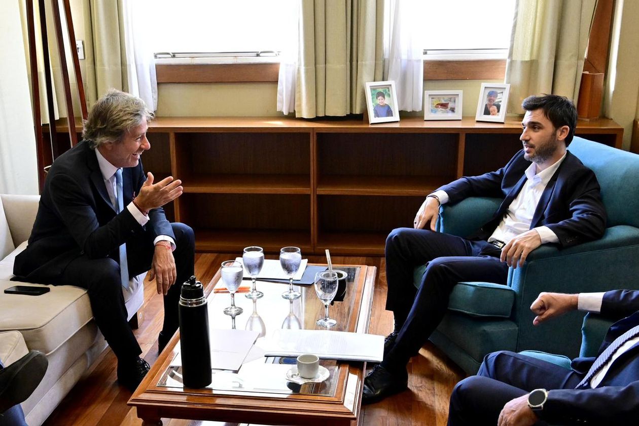 Juan Bautista Mahiques con Ignacio Torres.