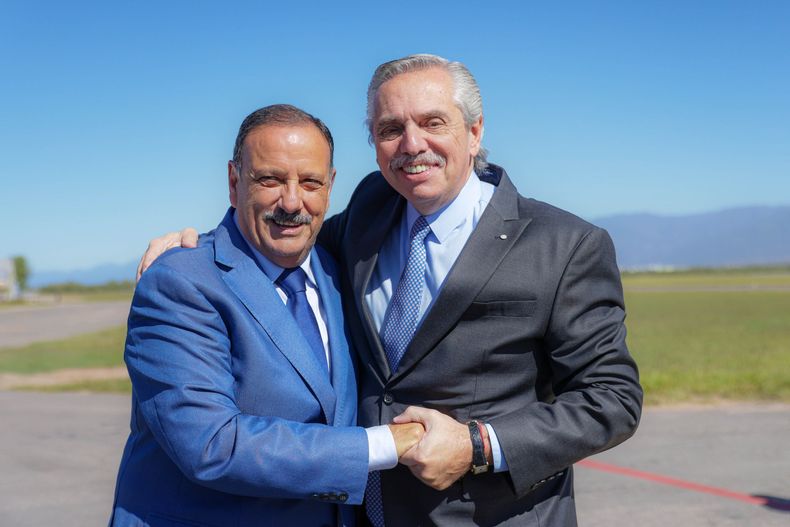 Ricardo Quintela y Alberto Fernández.