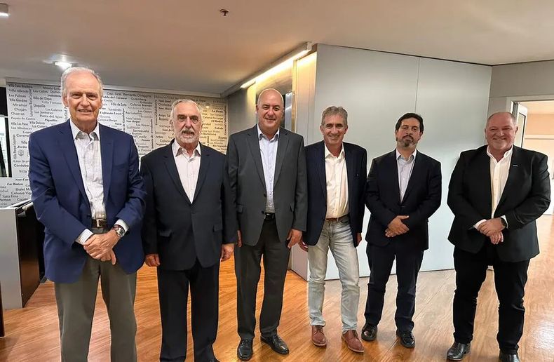 Representantes del Grupo de Entidades Empresarias de Córdoba, el G6.&nbsp;