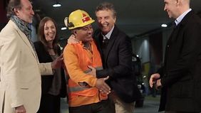 Macri y Larreta inauguraron los túneles del Metrobus 9 de Julio