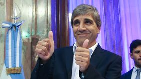El ministro de Economía, Toto Caputo
