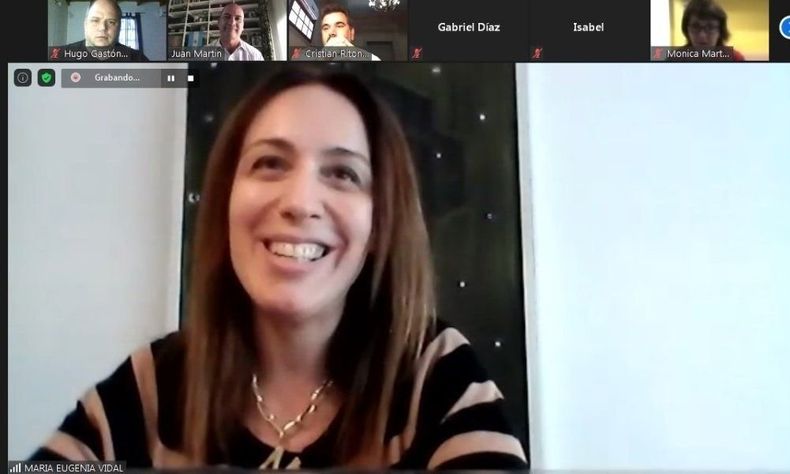 María Eugenia Vidal Juan Martín cristian ritondo PRO Río Negro