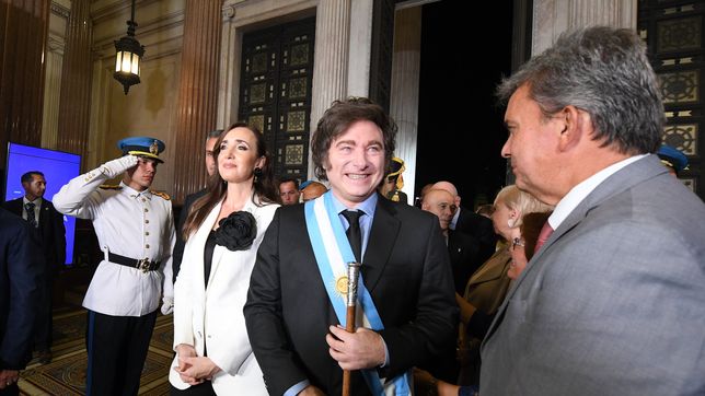 villarruel, ¡afuera! milei invita al gabinete y a menem a cenar post-1m