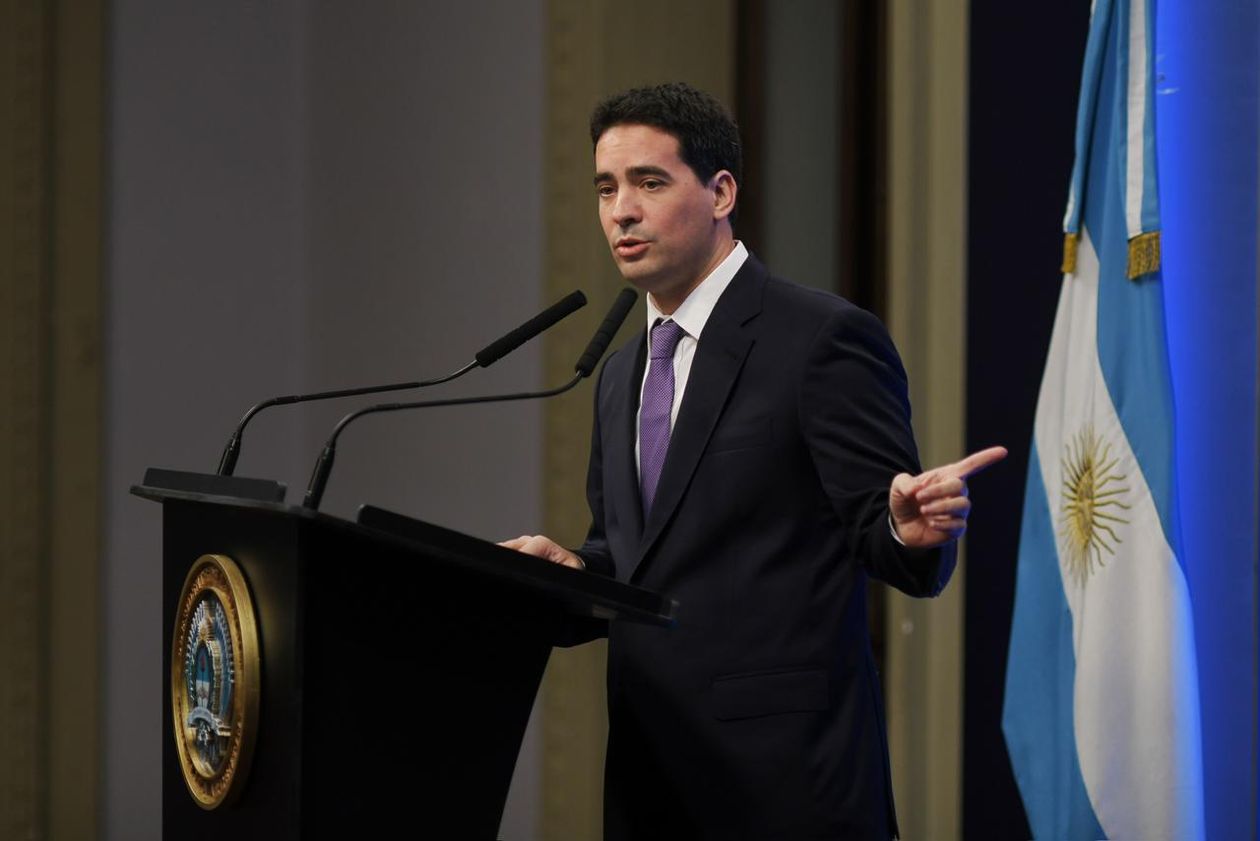 Adrián Ravier, vocero presidencial.