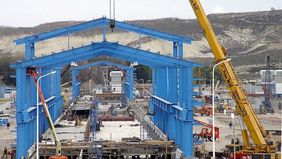 Las ventas de insumos para la construcción cayeron 20 puntos en un año