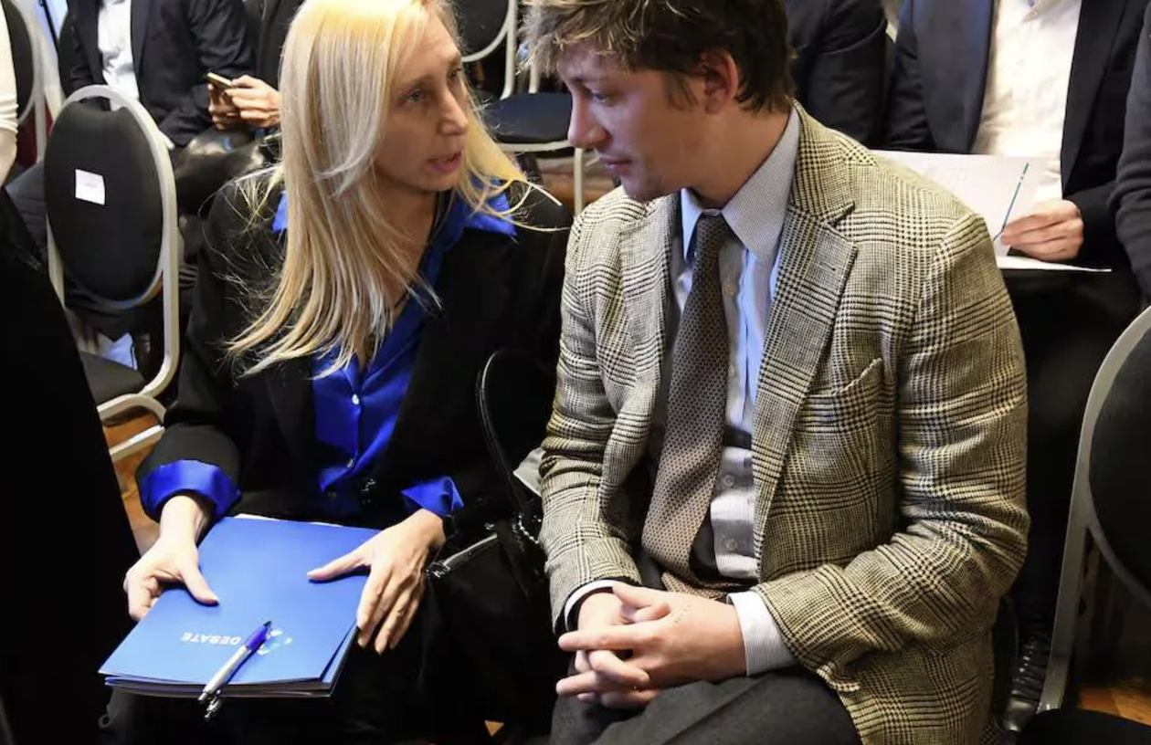 Karina Milei y Santiago Caputo