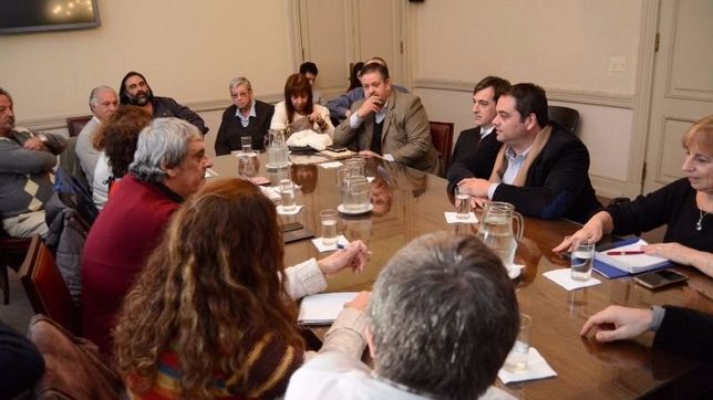 bullrich les prometio a los gremios una nueva reunion