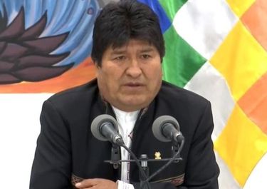 Evo Morales denunció un golpe de Estado y se proclamó ganador