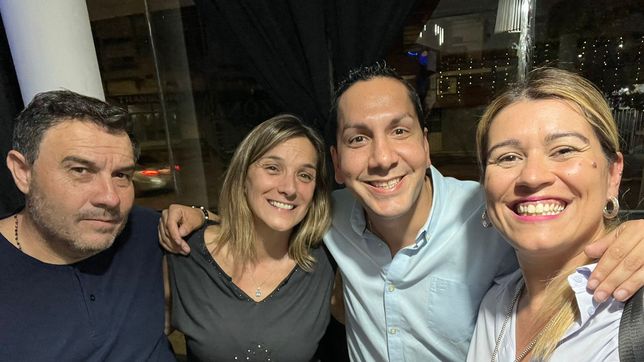 Malena Galmarini junto a los referentes del Frente Renovador en Córdoba
