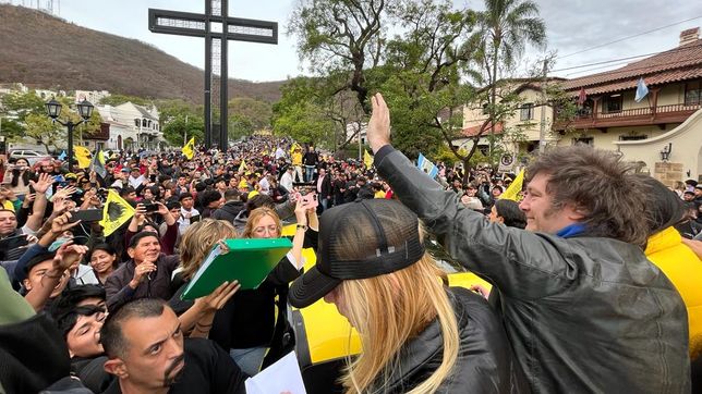 milei prepara su sprint final con la obsesion de ganar en primera vuelta