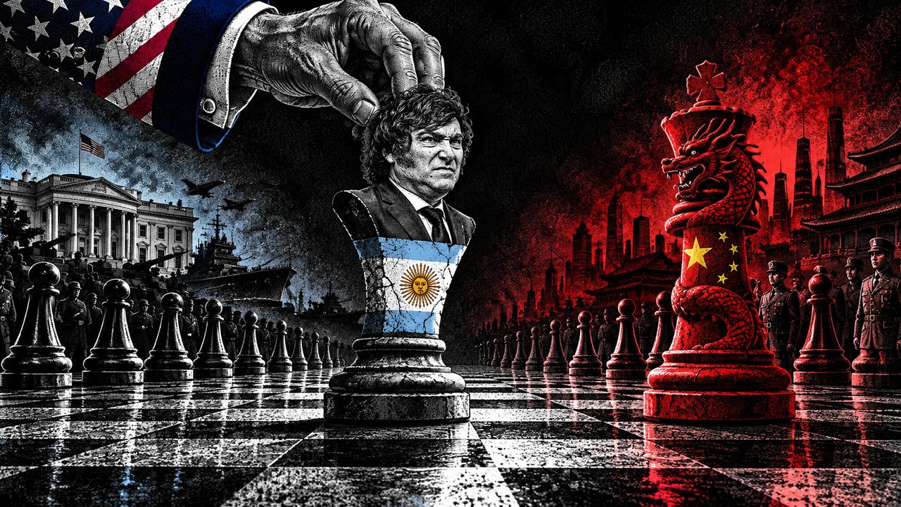 Estados Unidos juega a Javier Milei en el tablero de la partida de fondo con China.