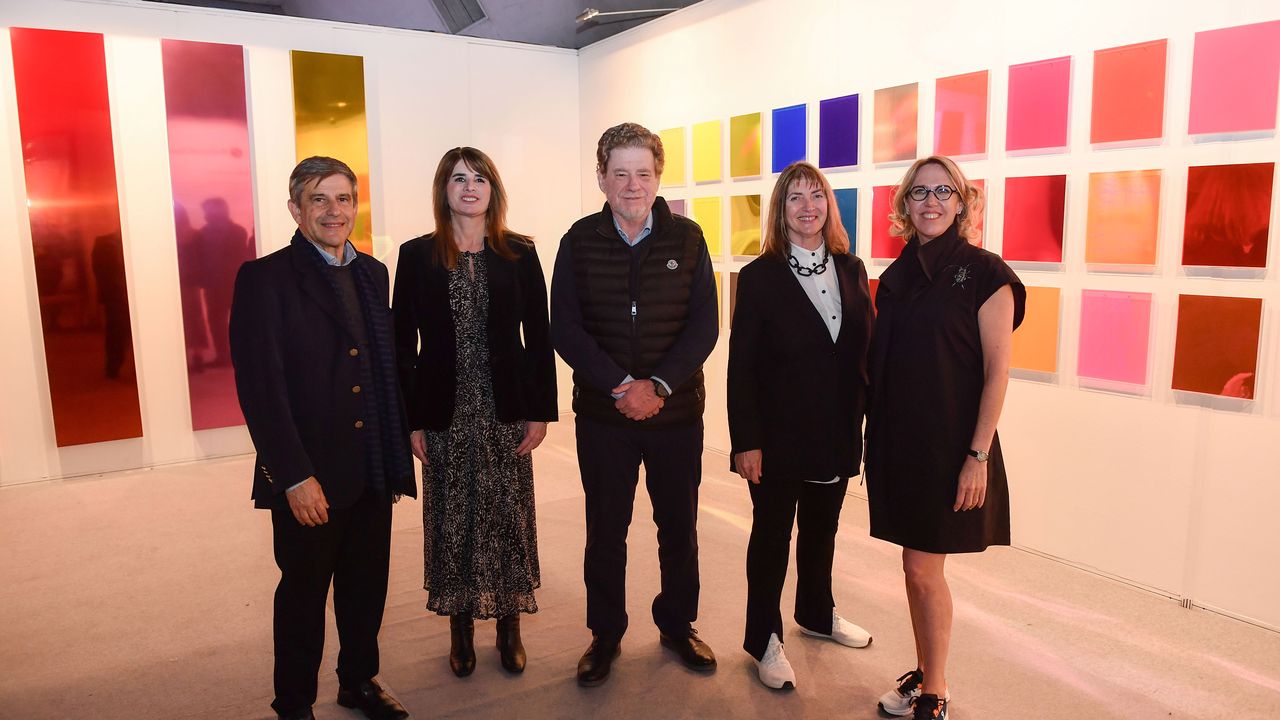 Banco Ciudad, con Carola Zech en la inauguración de Arteba 2023