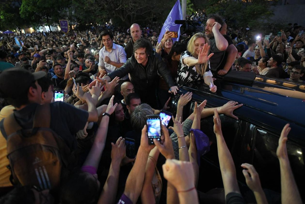Javier Milei pidió el voto para Gonzalo Roca