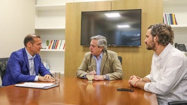 nuevo tiempo para el mpn: gutierrez hablo de vaca muerta con alberto fernandez