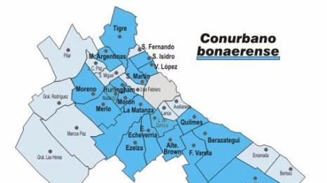 el conurbano estrenara un inedito mapa politico
