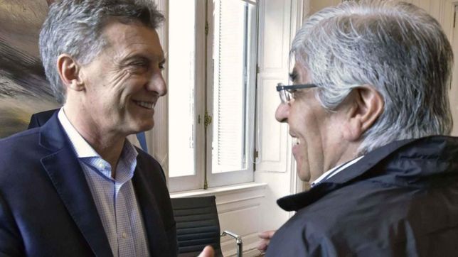 el gobierno tensa la cuerda y habla de apriete de los moyano a macri