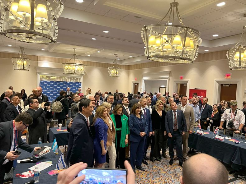 Patricia Bullrich en la Conferencia de Acción Política Conservadora (Cpac) en Washington Télam Patricia Bullrich en la Conferencia de Acción Política Conservadora (Cpac) en Washington Télam