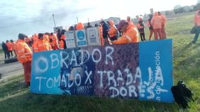 Junín: tras el acto de Macri, denuncian 40 despidos en la obra de la ruta 7