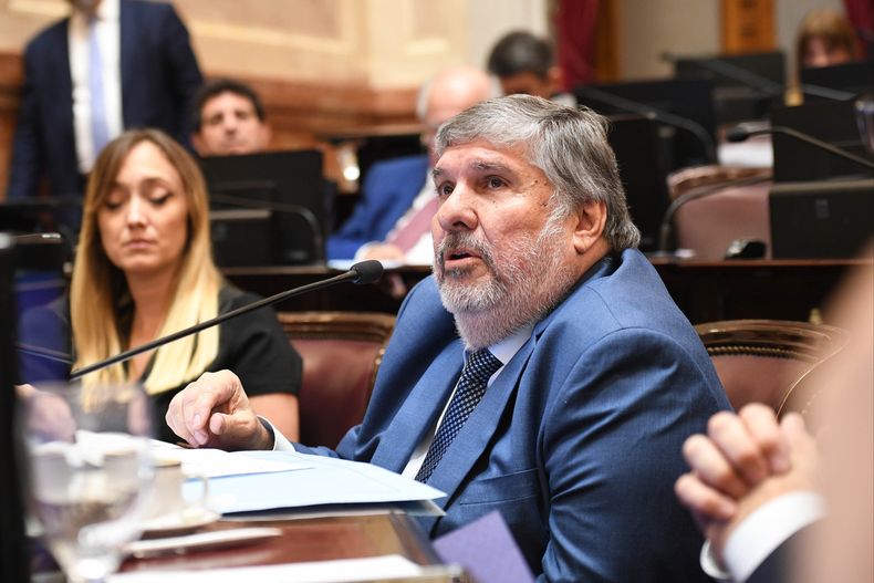 José Mayans, quien advirtió que UP no aceptará jueces de la Corte Suprema que asuman por DNU.&nbsp;