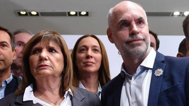 Patricia Bullrich y Horacio Rodríguez Larreta.