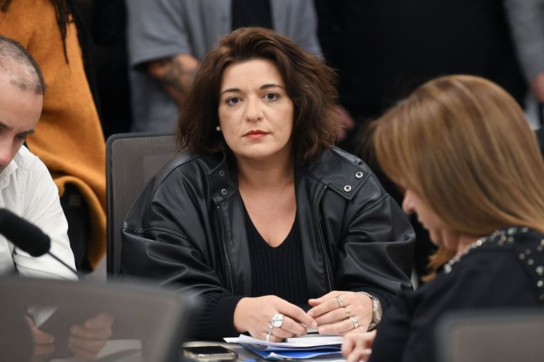 Sabrina Selva, de UP, durante la comisión de $Libra, que complicó a Javier Milei.&nbsp;&nbsp;