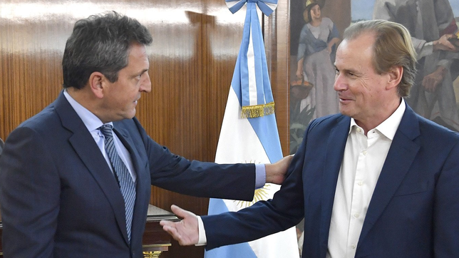 Sergio Massa y Gustavo Bordet cultivan un muy buen vínculo político.