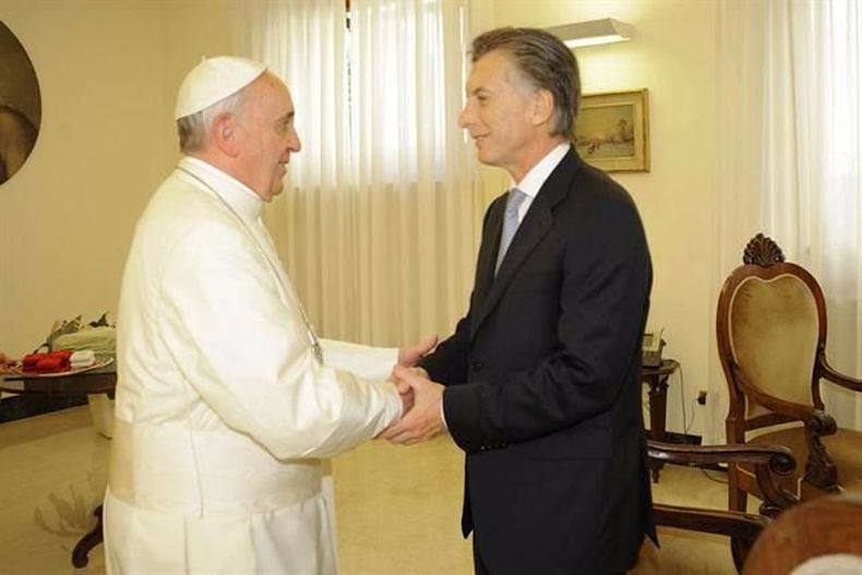 papa francisco Macri