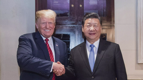 Donald Trump y Xi Jinping.